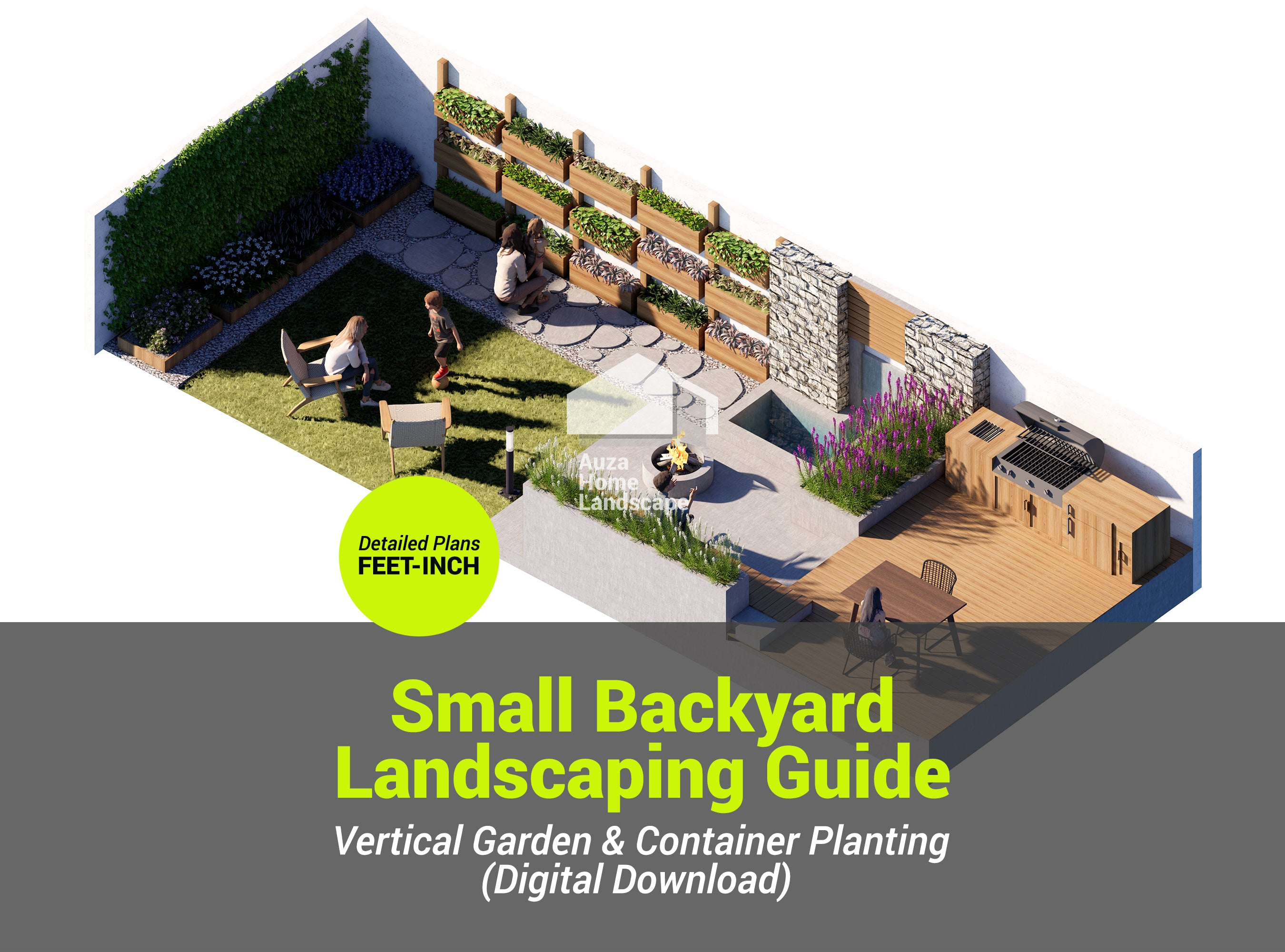 DIY Small Backyard Landscaping: The Complete Guide to Vertical Gardens and Container Planting for Narrow Spaces